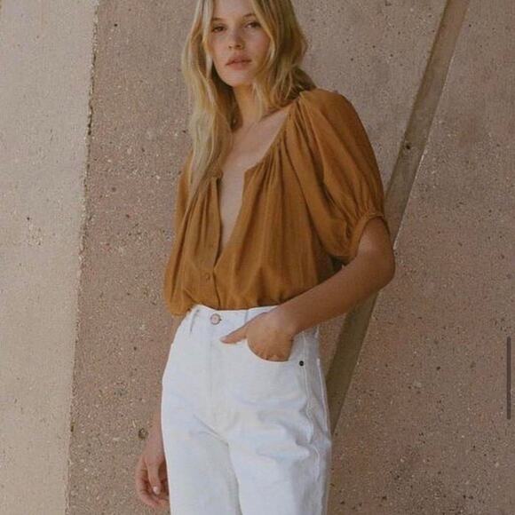 Doen Jeanne Buttoned Top - XS - Picture 2 of 5